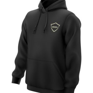 UKIPL All Star Hoodie, black, front view